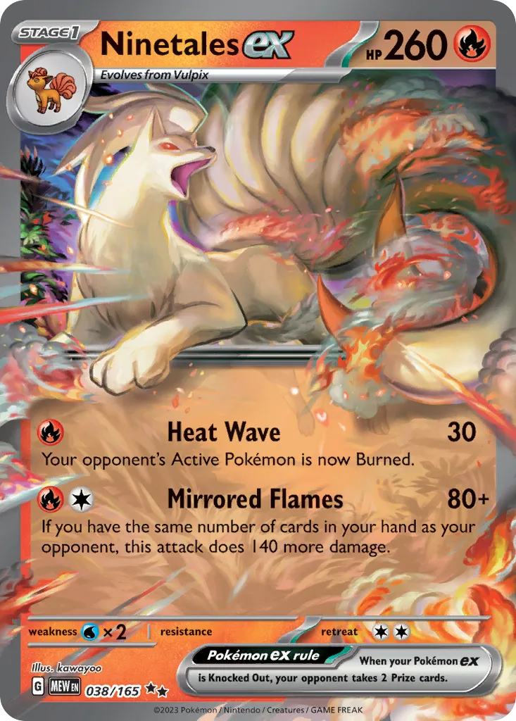 Ninetales ex #38, 151
