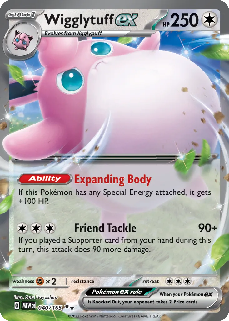Wigglytuff ex #40, 151