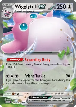 Wigglytuff ex #40, Standard