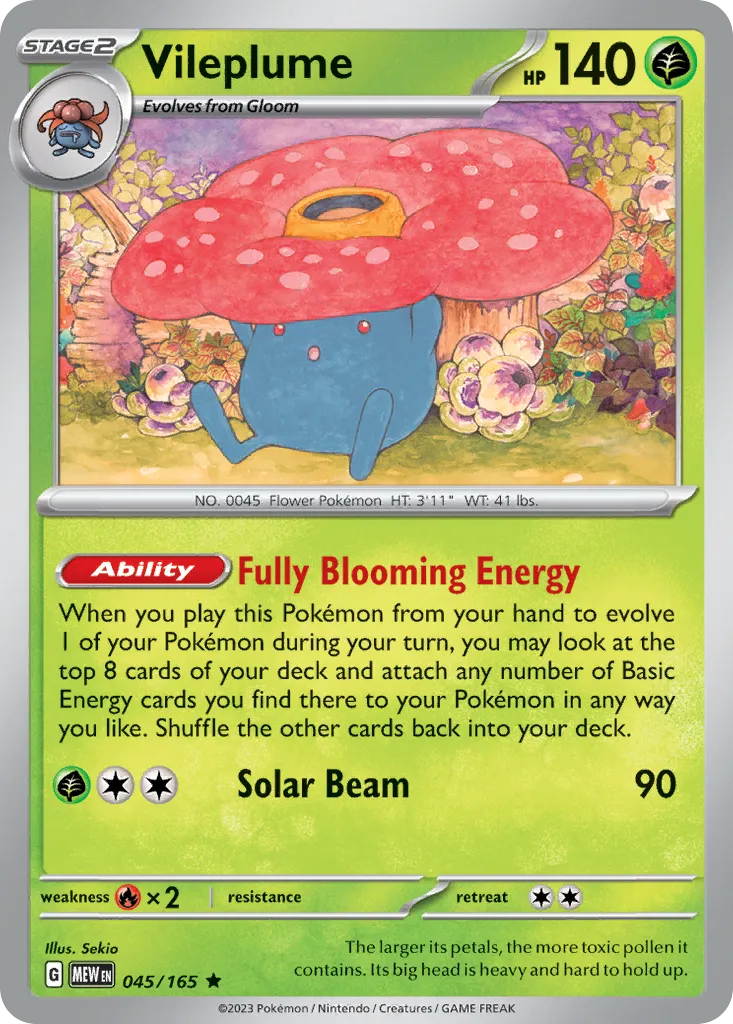 Vileplume #45, 151