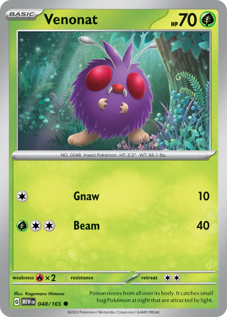 Venonat #48, 151