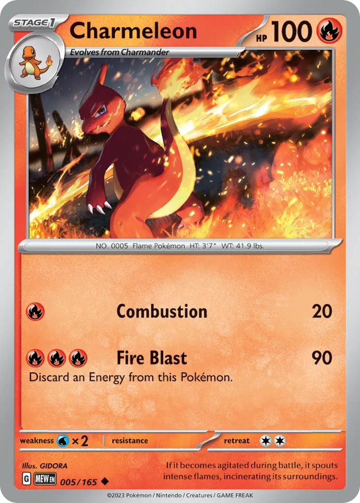 Charmeleon #5, 151