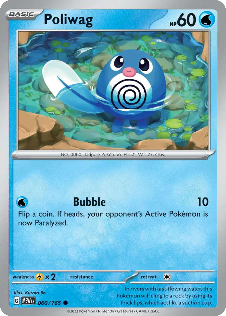 Poliwag #60, 151