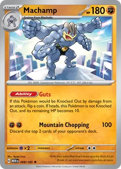 Machamp #68, Reverse Holo