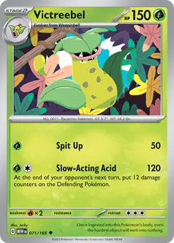 Victreebel #71, Reverse Holo