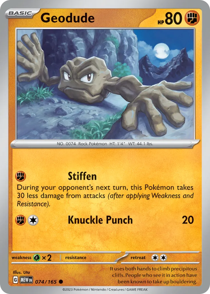 Geodude #74, 151