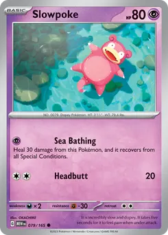 Slowpoke #79, Reverse Holo