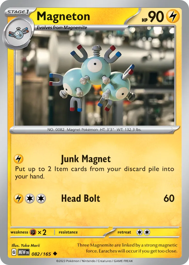 Magneton #82, 151 Reverse Holo