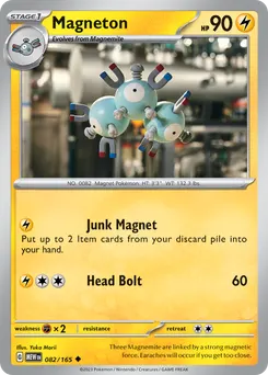 Magneton #82, Reverse Holo