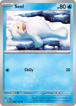 Seel #86, Reverse Holo