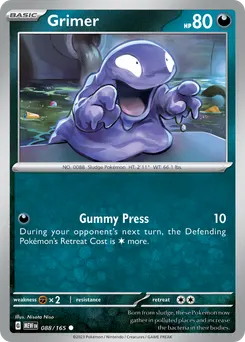 Grimer #88, Reverse Holo