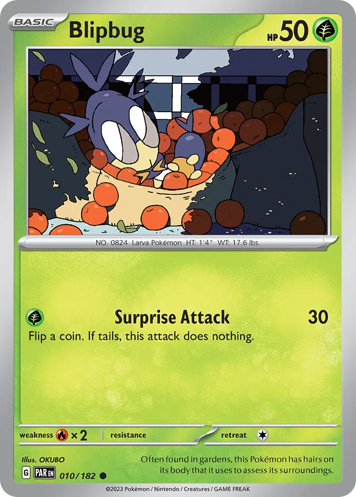 Blipbug #10, Paradox Rift Reverse Holo