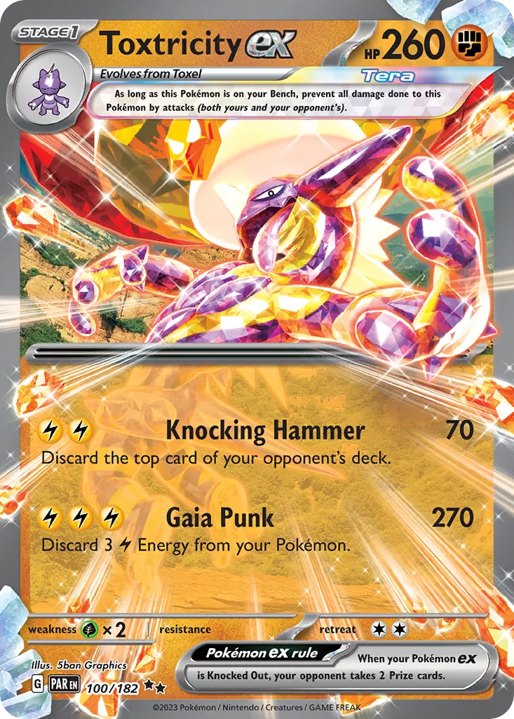 Toxtricity ex #100, Paradox Rift