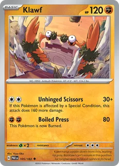 Klawf #105, Reverse Holo
