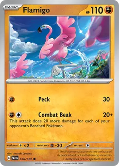 Flamigo #106, Reverse Holo