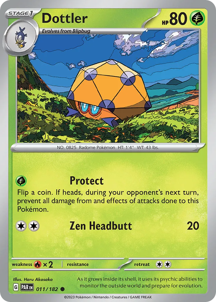 Dottler #11, Paradox Rift Reverse Holo