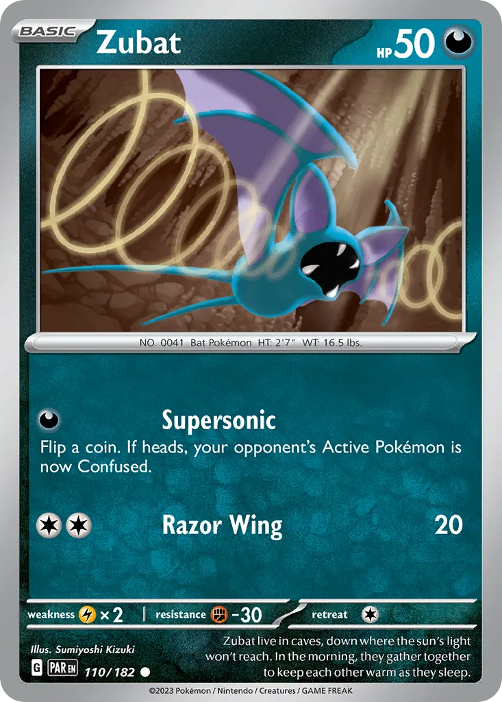 Zubat #110, Paradox Rift