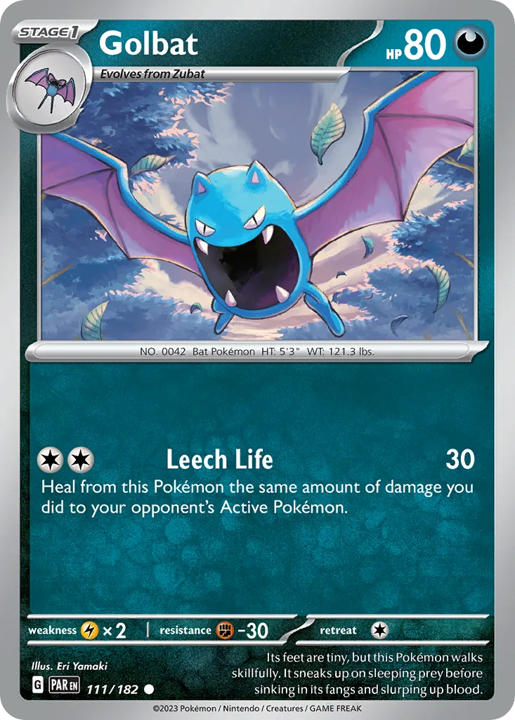 Golbat #111, Paradox Rift