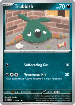 Trubbish #116, Reverse Holo