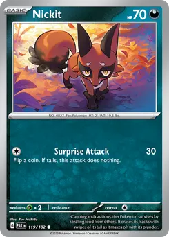 Nickit #119, Reverse Holo