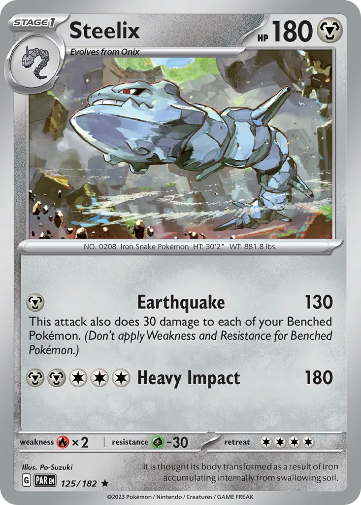 Steelix #125, Paradox Rift