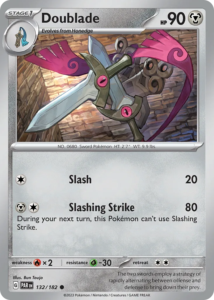 Doublade #132, Paradox Rift