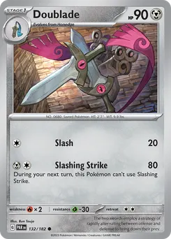 Doublade #132, Reverse Holo