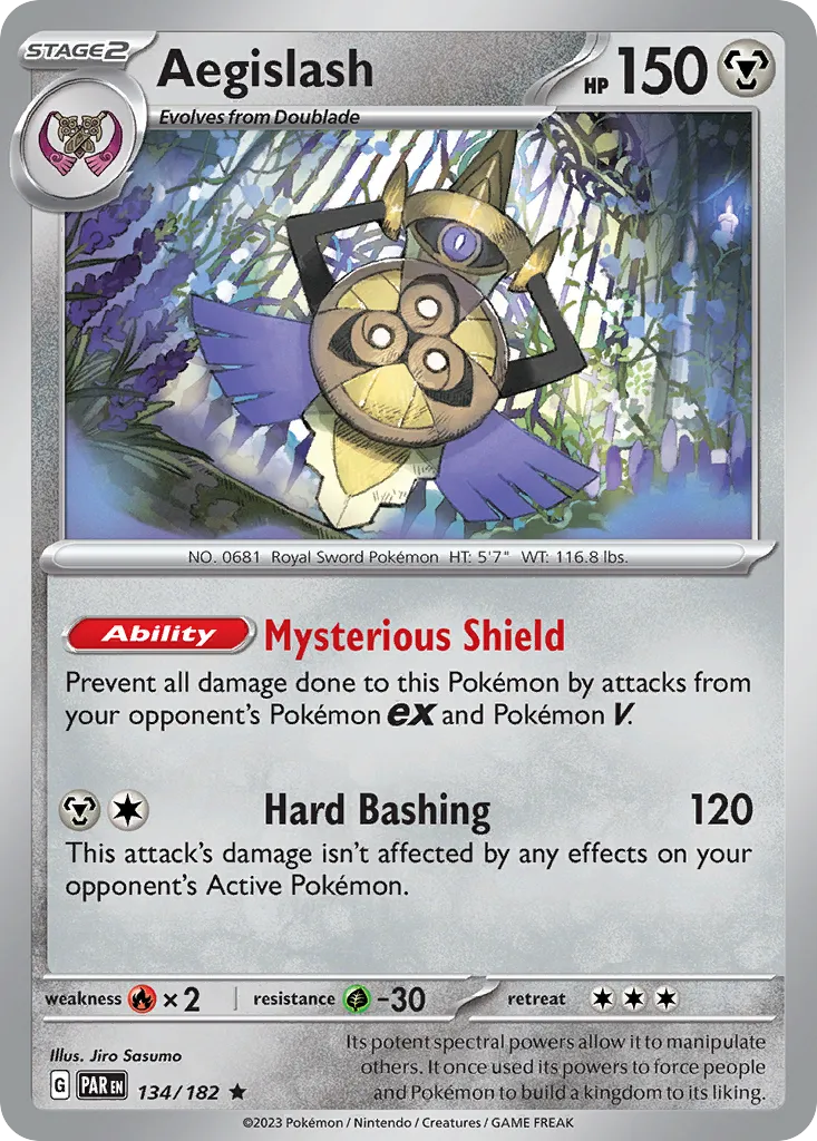 Aegislash #134, Paradox Rift