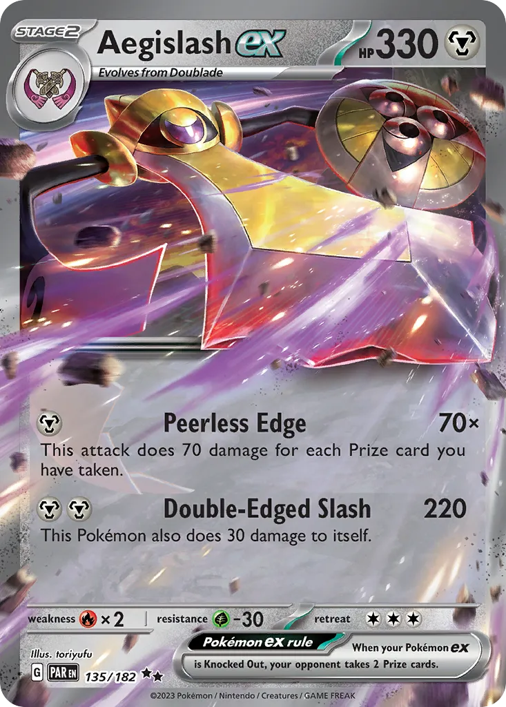 Aegislash ex #135, Paradox Rift