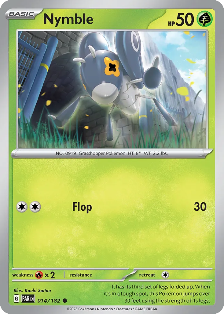 Nymble #14, Paradox Rift Reverse Holo