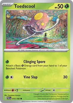 Toedscool #15, Reverse Holo