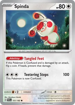 Spinda #151, Reverse Holo