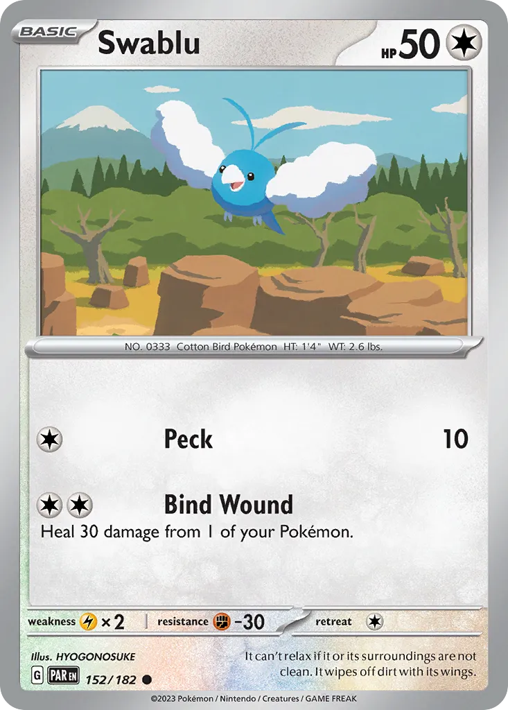 Swablu #152, Paradox Rift