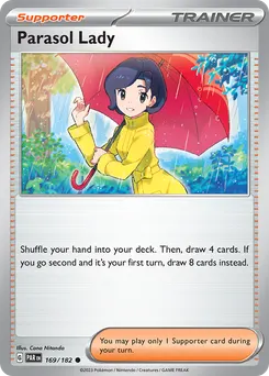Parasol Lady #169, Reverse Holo