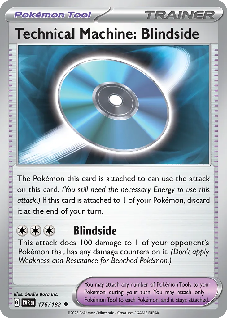 Technical Machine: Blindside #176, Paradox Rift Reverse Holo