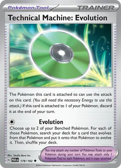 Technical Machine: Evolution #178, Reverse Holo