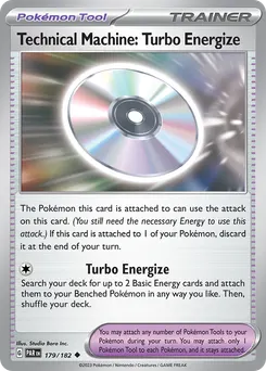Technical Machine: Turbo Energize #179, Reverse Holo