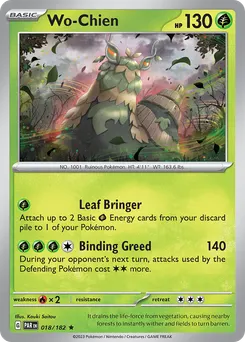 Wo-Chien #18, Reverse Holo