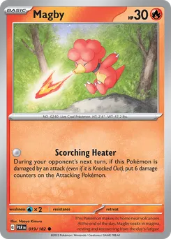 Magby #19, Reverse Holo