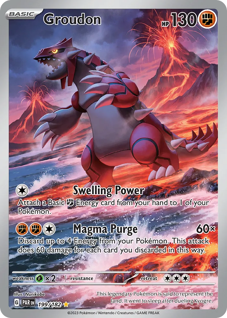 Groudon #199, Paradox Rift