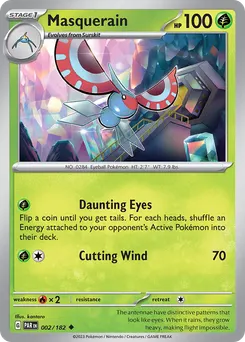 Masquerain #2, Reverse Holo