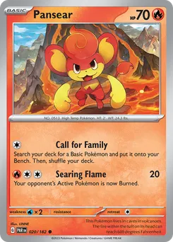 Pansear #20, Reverse Holo