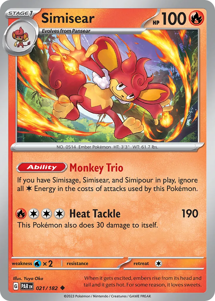 Simisear #21, Paradox Rift Reverse Holo