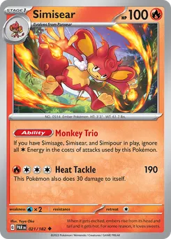 Simisear #21, Reverse Holo