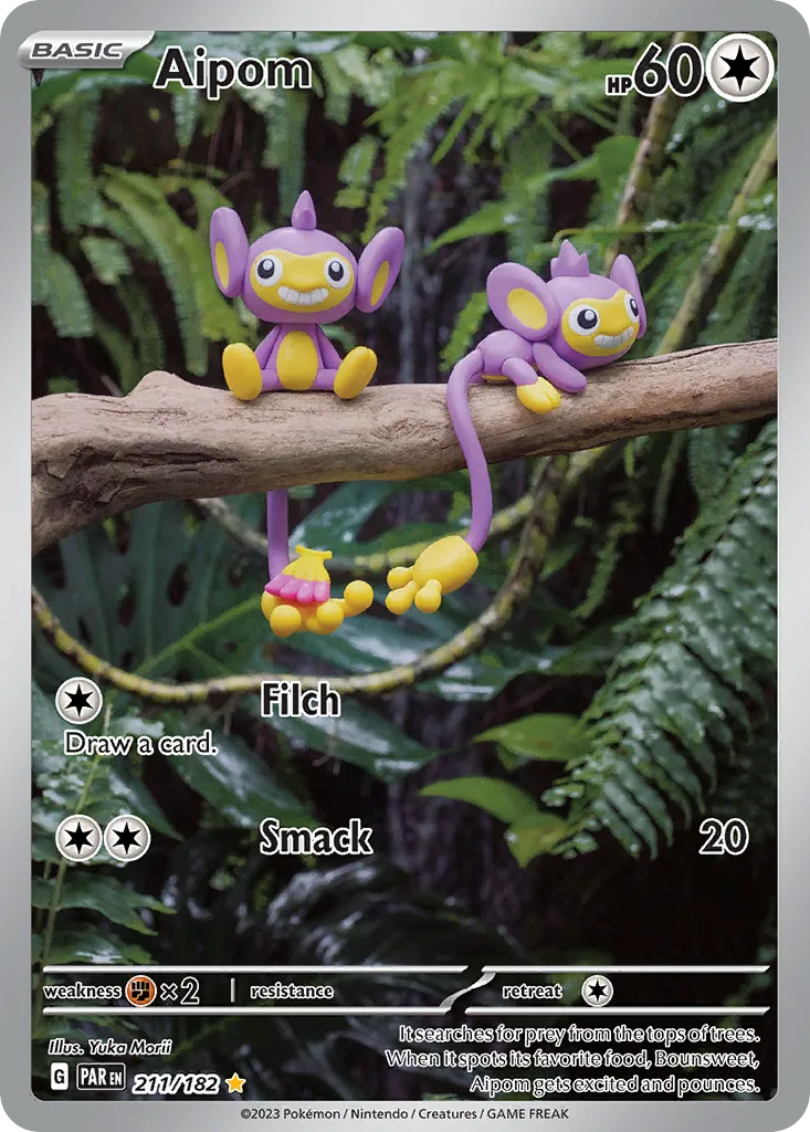 Aipom #211, Paradox Rift