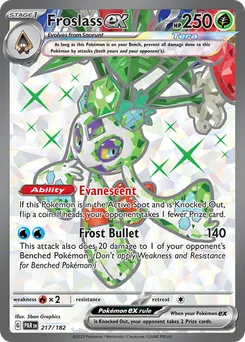 Froslass ex #217, Standard