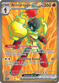 Armarouge ex #218, Standard
