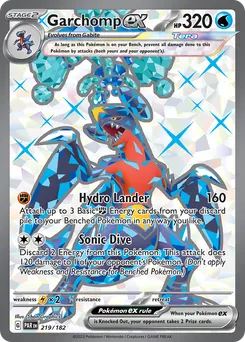 Garchomp ex #219, Standard