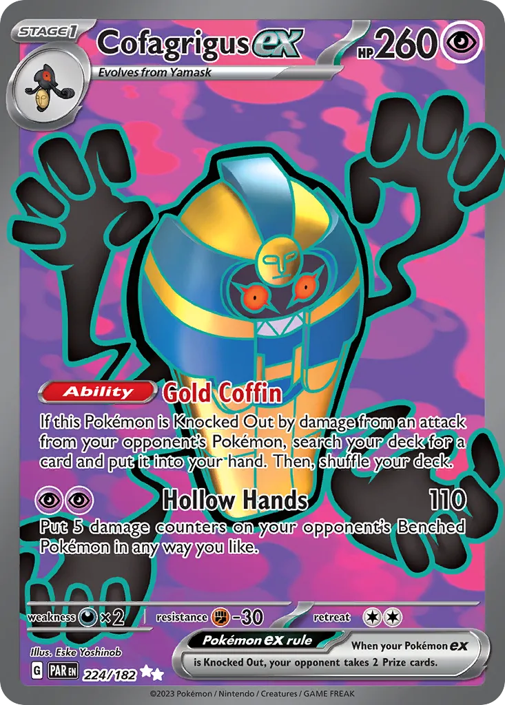Cofagrigus ex #224, Paradox Rift