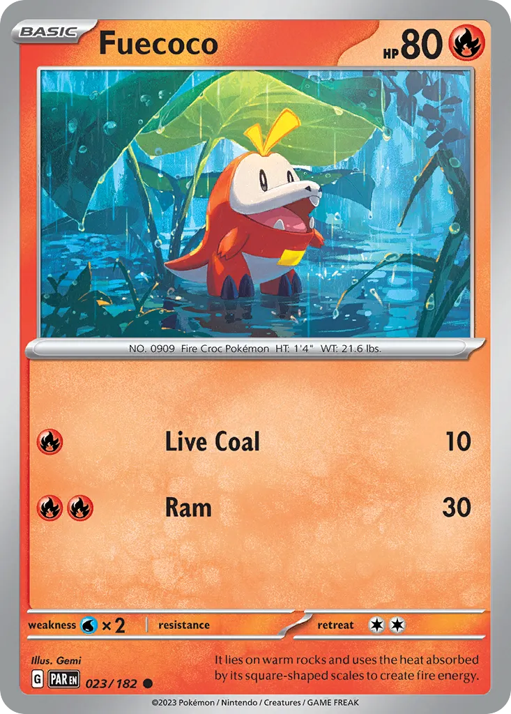 Fuecoco #23, Paradox Rift